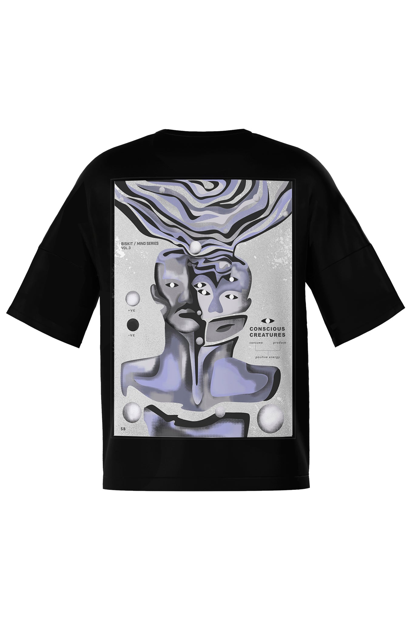 Conscious Creatures T-Shirt Black