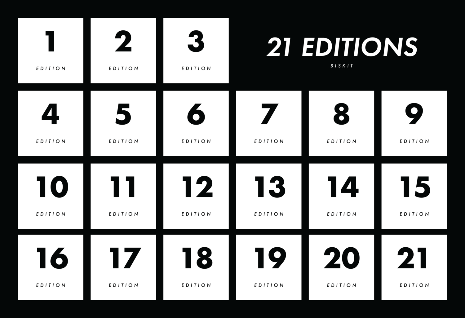21 Editions