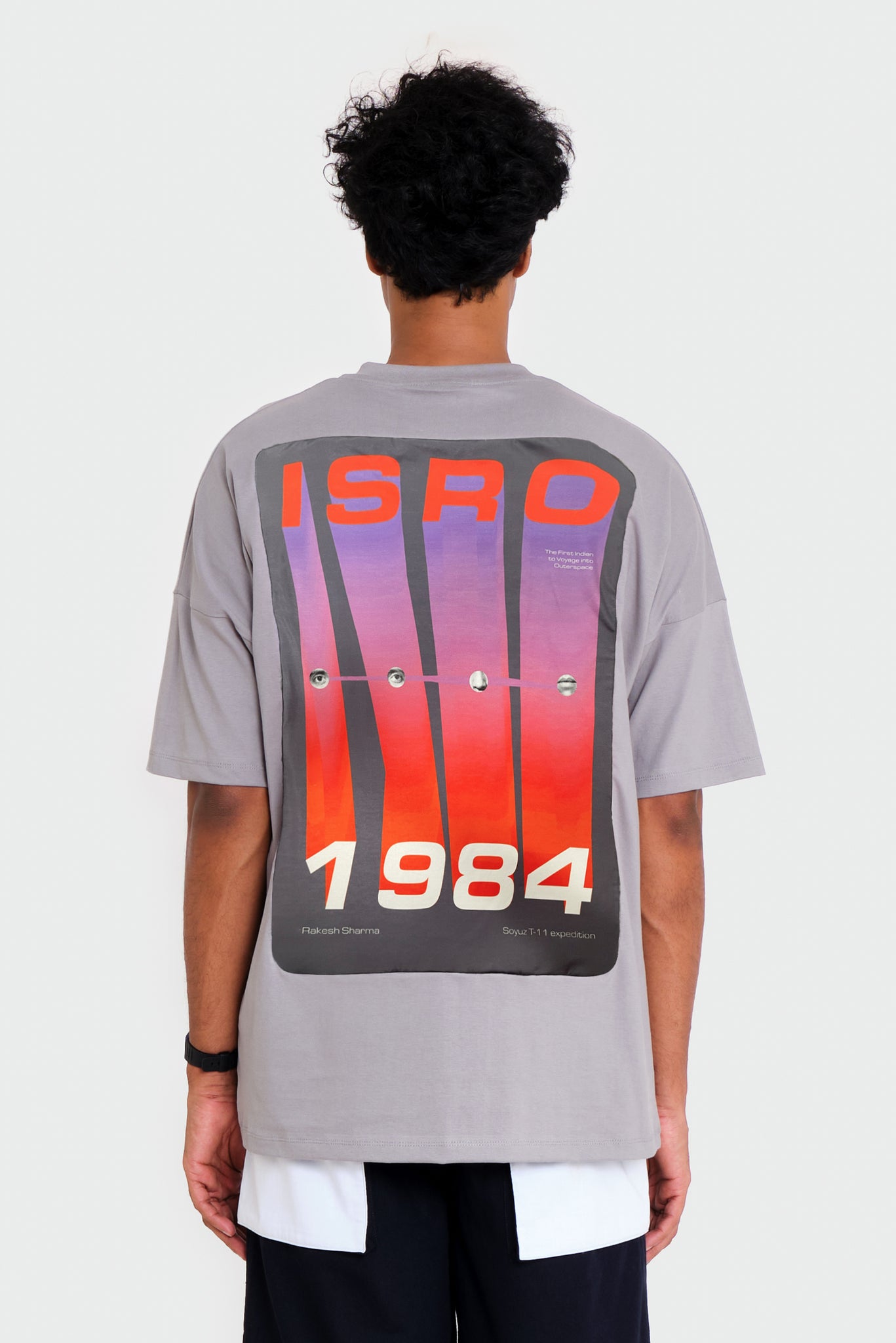 ISRO 1984 T-shirt Grey