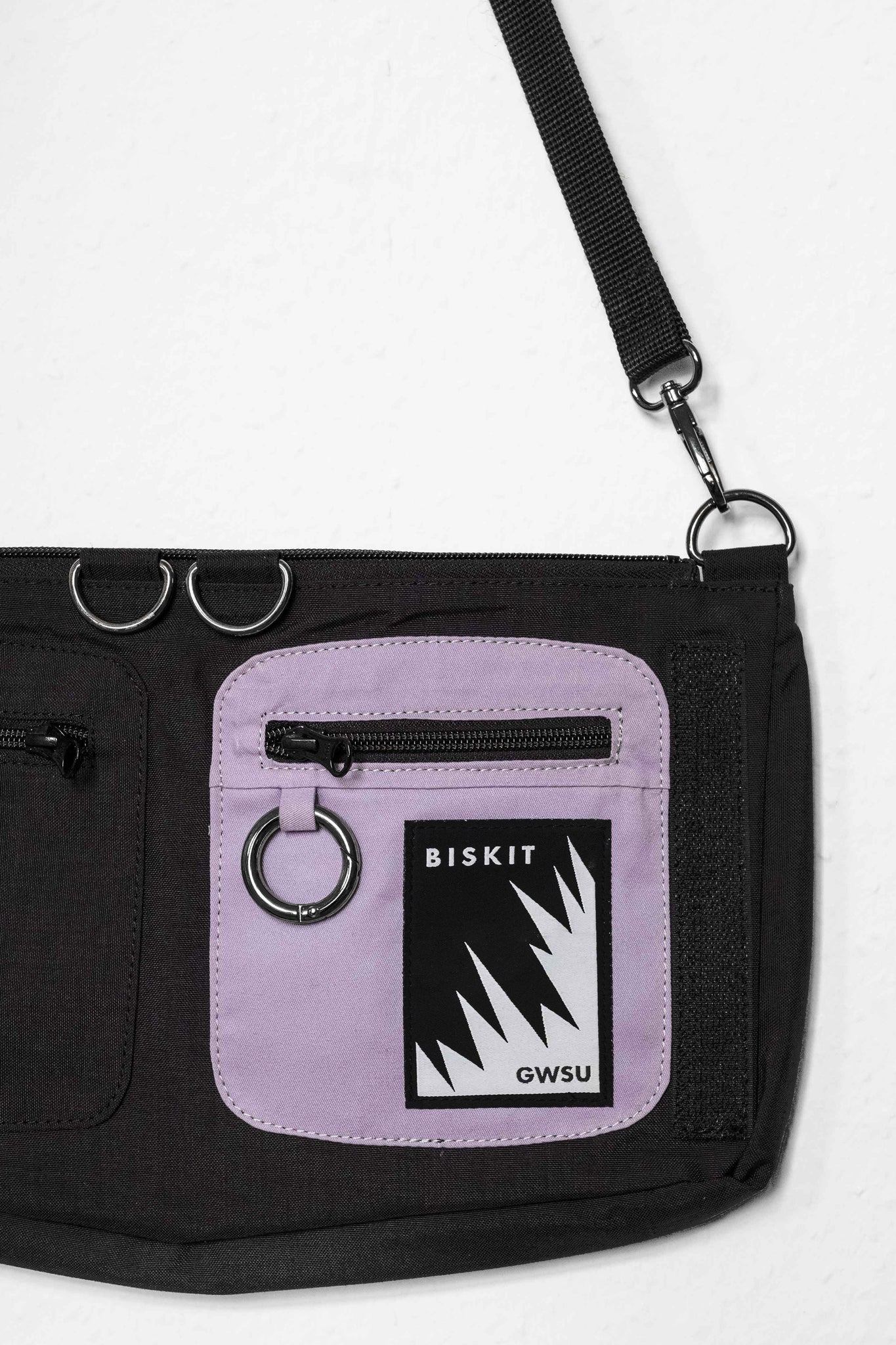 24H Raver Bag Lavender | BISKIT X GWSU