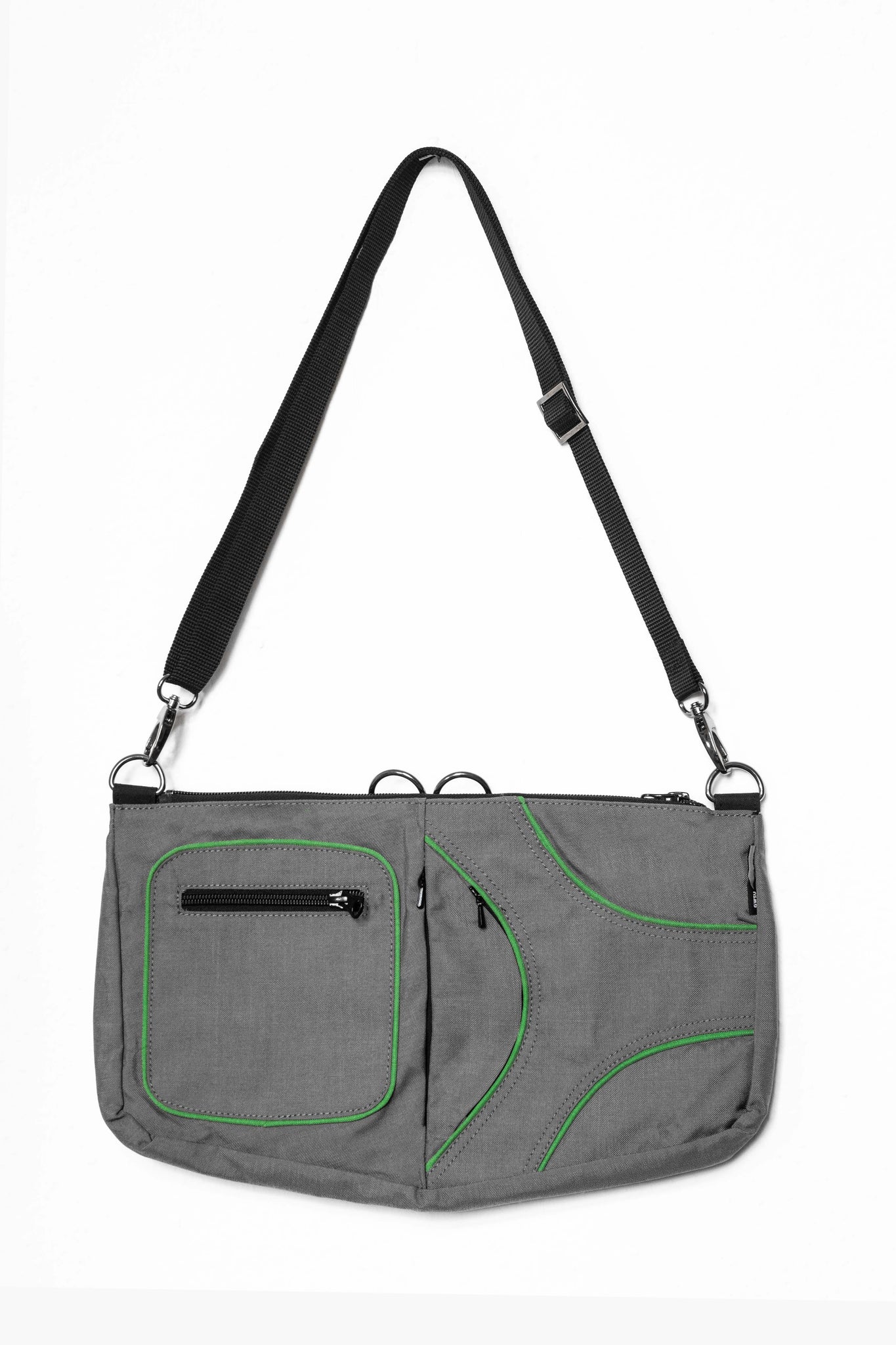 24H Raver Bag Green | BISKIT X GWSU